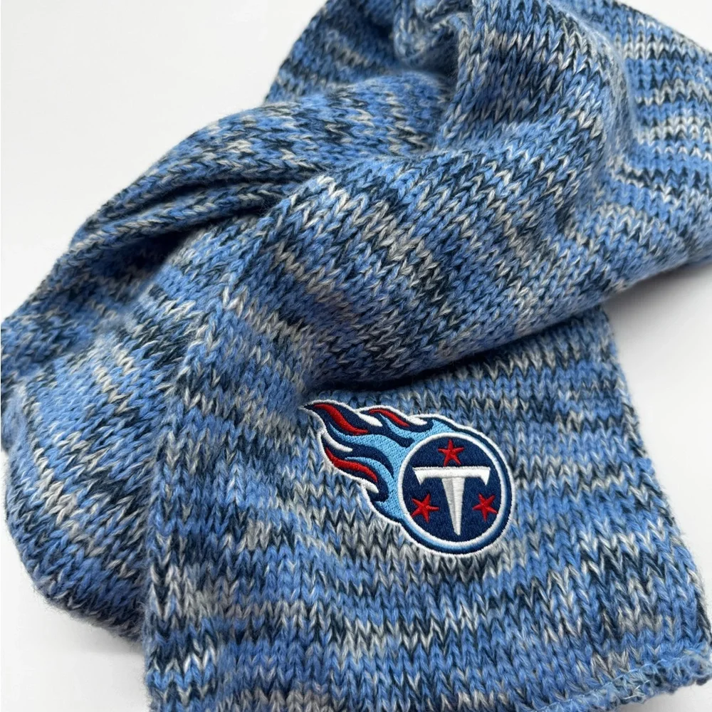 Tennessee Titans Blue and Gray Cozy Knit Scarf,‎ OS